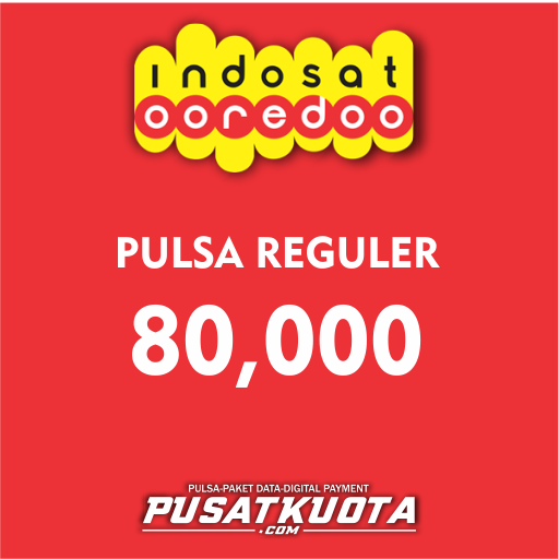 PULSA Indosat - Indosat 80.000